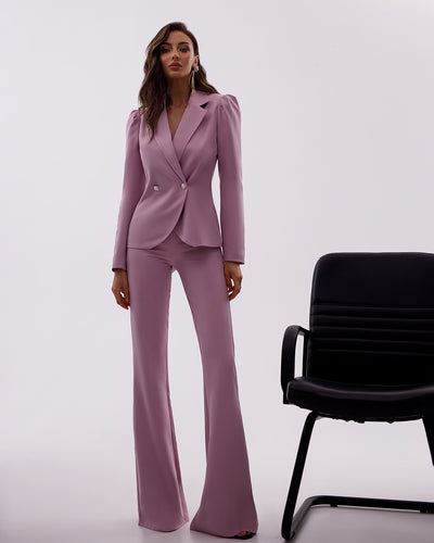 Dusty Pink Double Breasted Suit 2-Piece (article 282)