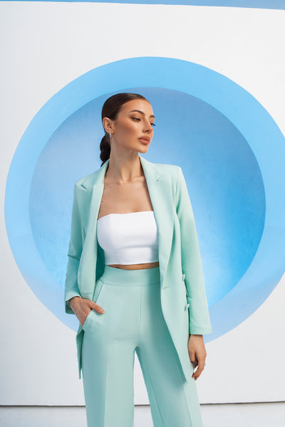 Tiffany BELTED DOUBLE BREASTED SUIT 2-PIECE (ARTICLE C273)