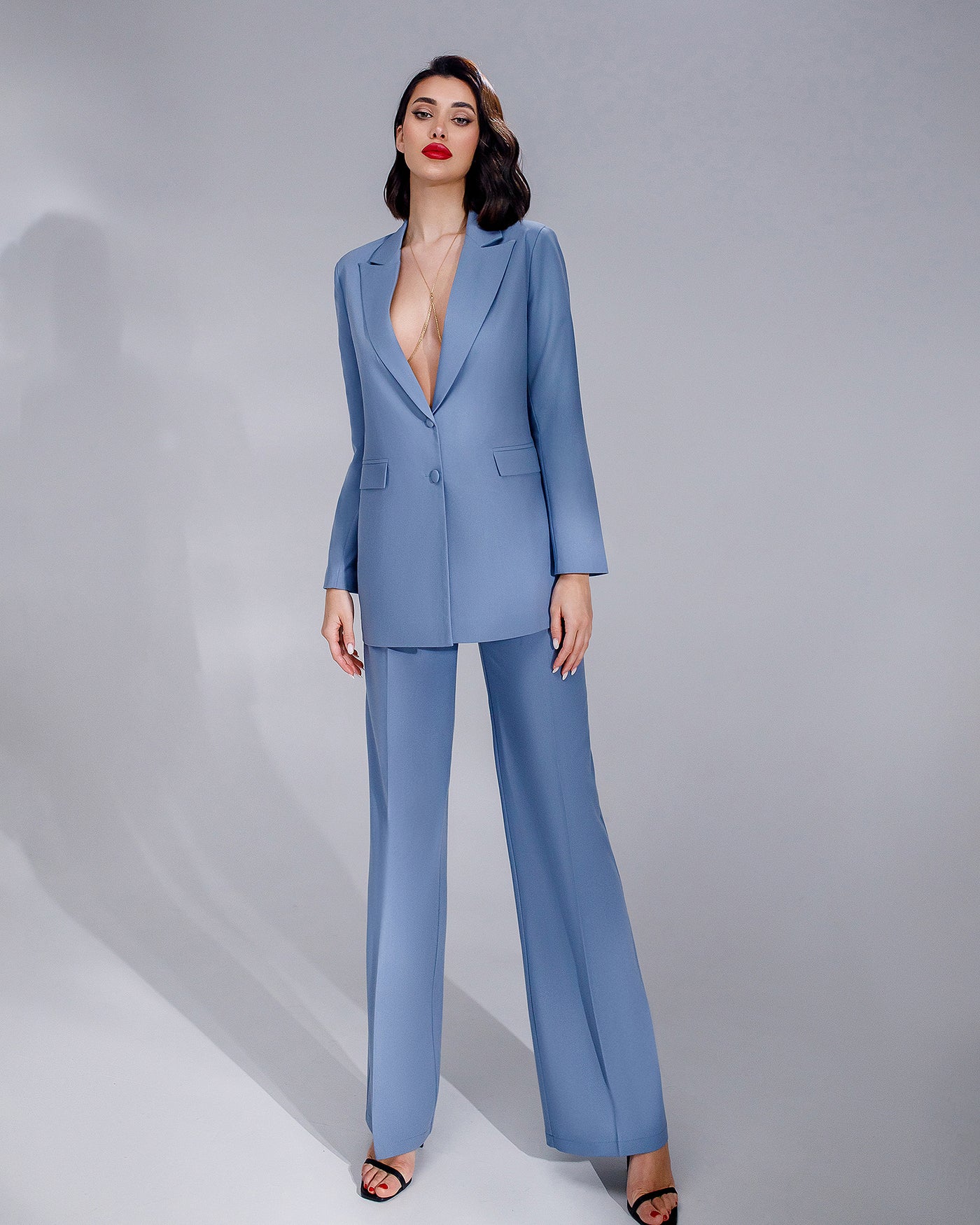 Grey OVERSIZED 2-PIECE SUIT (ARTICLE 410)