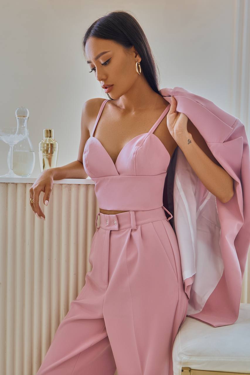 Dusty Pink DOUBLE BREASTED SUIT 3-PIECE (ARTICLE 300)