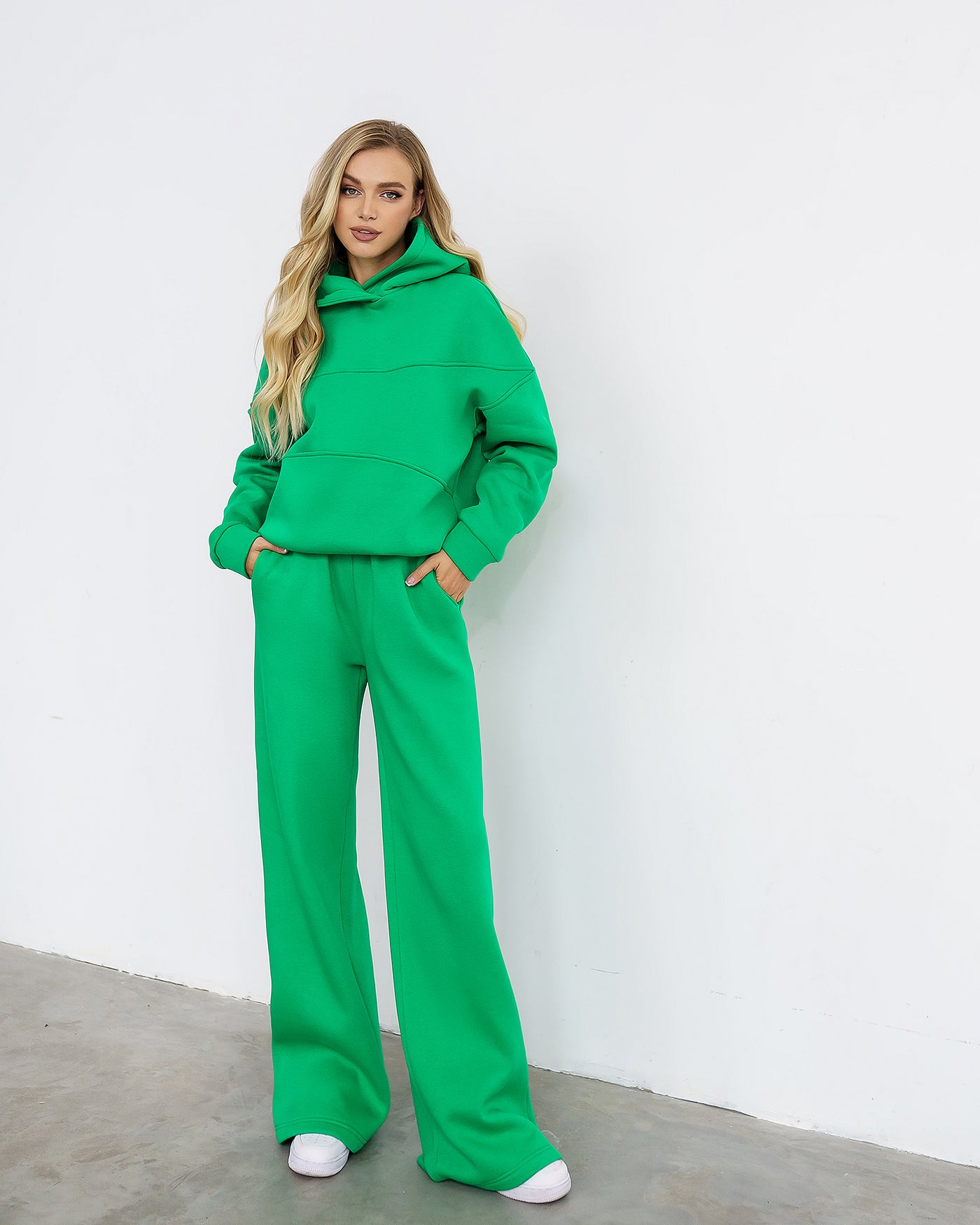 green casual set 2-piece (article 1002)