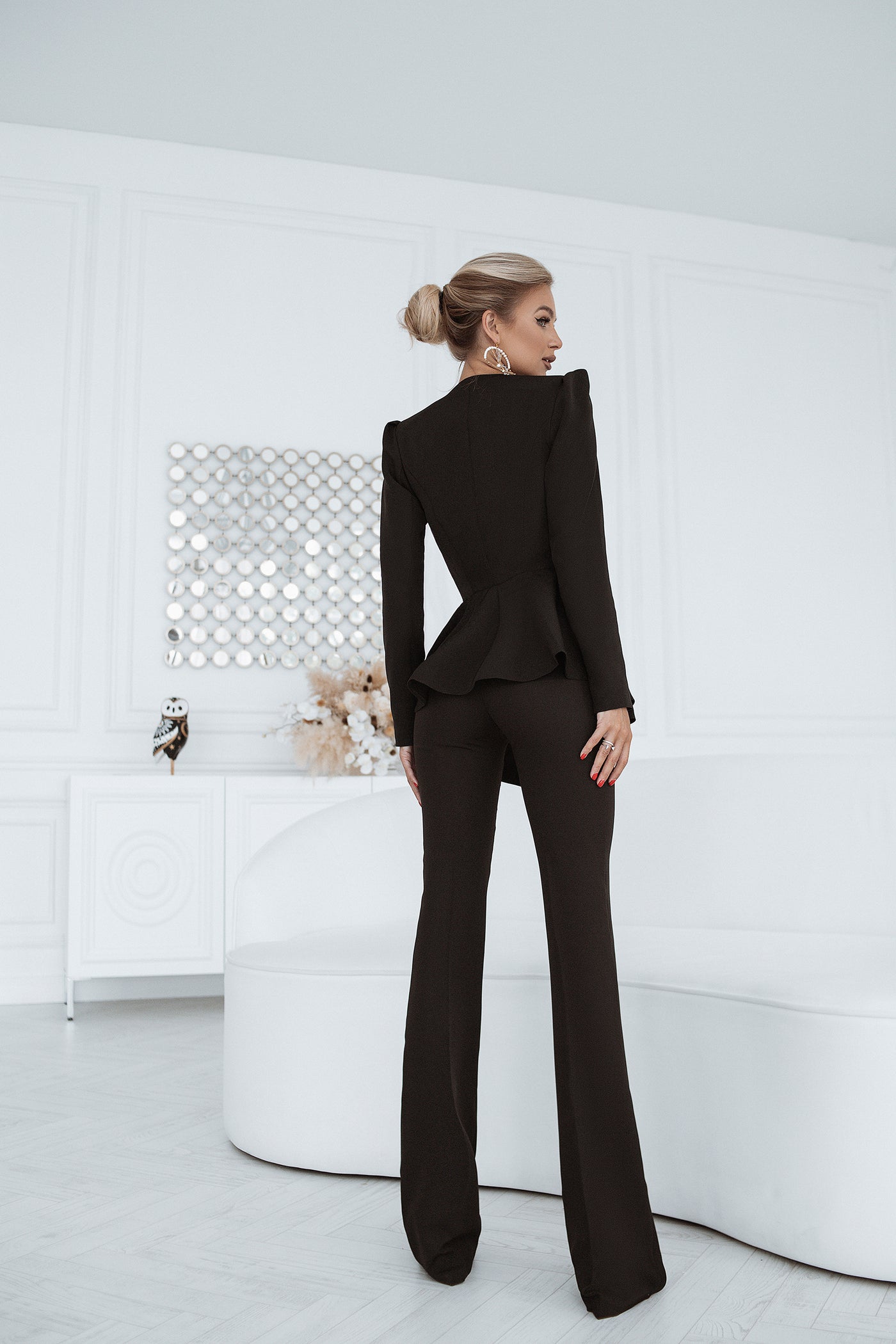 Black Promo Slim-Fit Suit 2-Piece (article C267)